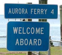 CarolinaOuterBanks NC Ferrys Bayview Aurora free ferry